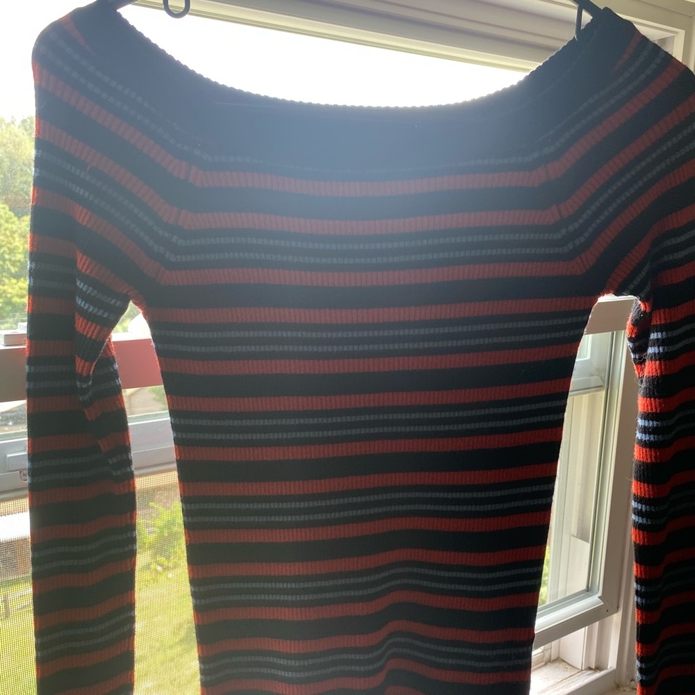 Striped sweater top